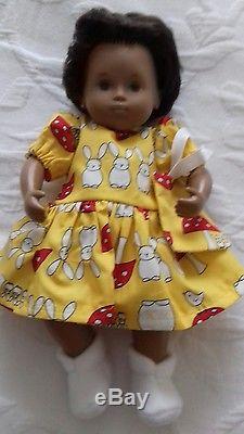 VINTAGE TRENDON SASHA BABY girl doll 1970s. Painted lips. Reduced