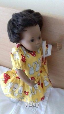 VINTAGE TRENDON SASHA BABY girl doll 1970s. Painted lips. Reduced