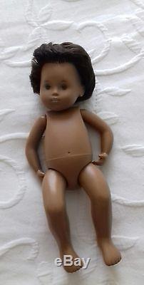 VINTAGE TRENDON SASHA BABY girl doll 1970s. Painted lips. Reduced