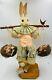 Vintage Wendy Brent Maximillian The Easter Prince Rabbit Porcelain Musical 1986