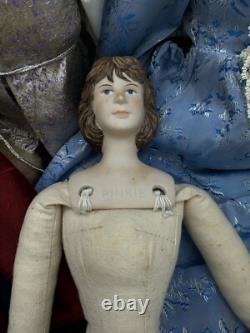 VTG 1977-1984 Yield House Exclusive Porcelain Dolls ROMEO JULIET (Lot of 5)