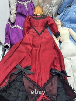 VTG 1977-1984 Yield House Exclusive Porcelain Dolls ROMEO JULIET (Lot of 5)