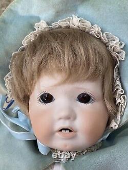 VTG 1981 Dolls by Jerri McCloud Karen Dated Full Bodied Bisque Porcelain H-1G