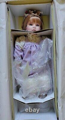 VTG 96 & RARE BETTINA By Donna Rubert. 28 Porcelain Doll. L. E MINT/BOX