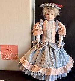 VTG Artist Edna Hibel VERTU PORCELAIN DOLL COLLECTION ALLISON 24 #27/50 RARE