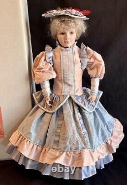 VTG Artist Edna Hibel VERTU PORCELAIN DOLL COLLECTION ALLISON 24 #27/50 RARE