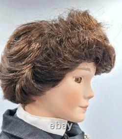 VTG DYNASTY DOLL COLLECTION BRIDE GROOM WithTAGS Porcelain Doll Posable 19 RARE