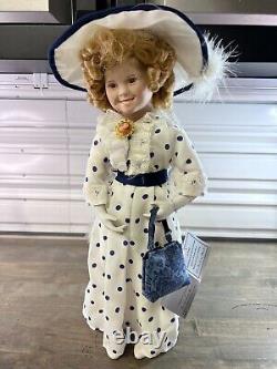 VTG Danbury Mint Lot of 4 Shirley Temple 18 Porcelain Dolls NO BOX NO COA