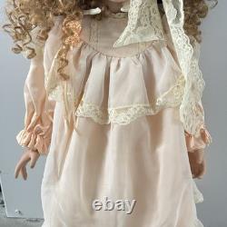 VTG Elke's Originals Elke Hutchens Braelyn 24 Doll #304/400 Signed With Stand