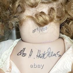 VTG Elke's Originals Elke Hutchens Braelyn 24 Doll #304/400 Signed With Stand