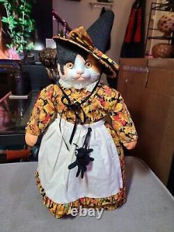 VTG Goebel Bette Ball Candy Corn Musical Cat Porcelain Doll Limited Edition