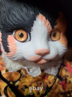 VTG Goebel Bette Ball Candy Corn Musical Cat Porcelain Doll Limited Edition