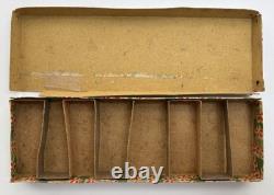VTG Japanese Bisque Penny Dolls Of All Nations 8pc Set In Original Box 1930s