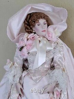 VTG. LADY CONSTANCE Artist Doll By Paul Crees & Peter Coe. FB Bisque. MINT/BOX