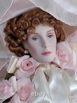 VTG. LADY CONSTANCE Artist Doll By Paul Crees & Peter Coe. FB Bisque. MINT/BOX