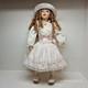 Vtg Large 2004 Ael Kathy Smith Fitzpatrick Genevieve Porcelain Doll 28 Tall