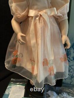 VTG Masterpiece Gallery Porcelain Doll POPPY 27 Berdine Creedy 42/600 COA BOX