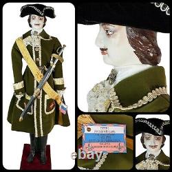 VTG Peter The Great Doll 29 Galina Author Shahmatova Russian Tsar 1682-1725