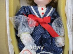 VTG Porcelain Doll in Original Box World Gallery Ginny Duckies with CoA (K)