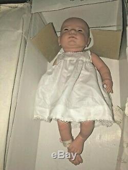 VTG Porcelain Reborn Baby Girl Sabrina 8/12/86 4lbs By Kay Mckee World Gallery