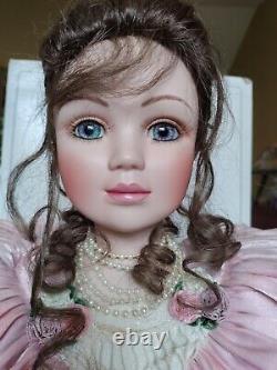 VTG & RARE. ELISE By Marie Osmond. Somewhere in Time. Porcelain Doll. MINT/BOX