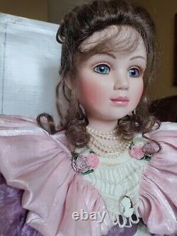 VTG & RARE. ELISE By Marie Osmond. Somewhere in Time. Porcelain Doll. MINT/BOX