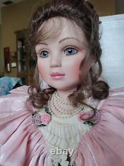 VTG & RARE. ELISE By Marie Osmond. Somewhere in Time. Porcelain Doll. MINT/BOX