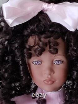 VTG RARE & LTD. MISTY By Jeanne Singer. African American Porcelain Doll MINT/BOX