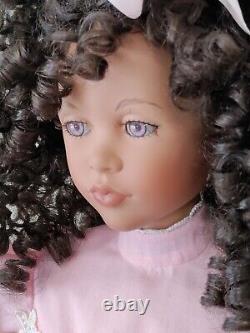 VTG RARE & LTD. MISTY By Jeanne Singer. African American Porcelain Doll MINT/BOX