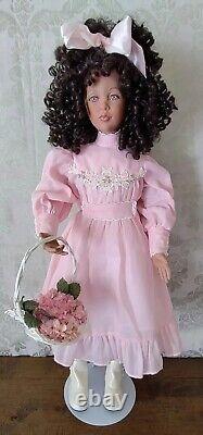 VTG RARE & LTD. MISTY By Jeanne Singer. African American Porcelain Doll MINT/BOX