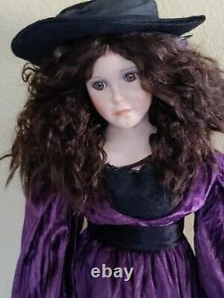 VTG RARE. RACHEL By Karen McDonald World Gallery 30 Porcelain Doll. MINT/BOX