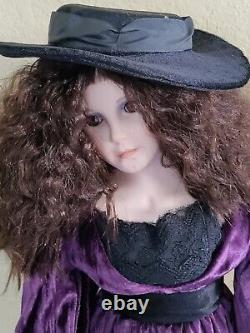 VTG RARE. RACHEL By Karen McDonald World Gallery 30 Porcelain Doll. MINT/BOX