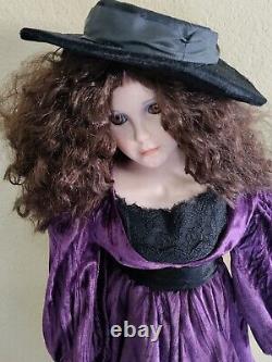 VTG RARE. RACHEL By Karen McDonald World Gallery 30 Porcelain Doll. MINT/BOX