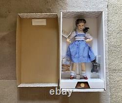 VTG Rare Musical Franklin Heirloom Dolls, Dorothy Wizard of Oz + Box, 18