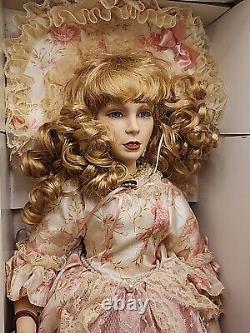 VTG Rare Treasures Forever Collection 24 Inch Porcelain Doll Anna Marie 23556