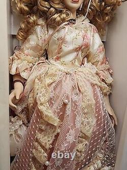 VTG Rare Treasures Forever Collection 24 Inch Porcelain Doll Anna Marie 23556