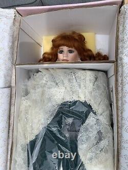 VTG WELDEN MUSEUM Fine Porcelain Doll CIMMARON 39 463/1000 By RUSTIE Box & COA