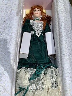 VTG WELDEN MUSEUM Fine Porcelain Doll CIMMARON 39 463/1000 By RUSTIE Box & COA