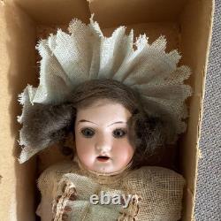 Very Old Still In Box Doll 1800s Bisque Doll