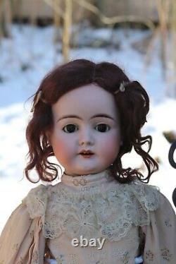 Very Rare Antique Doll By Rempel & Breitung, Sonneberg, Size 26 3/8in
