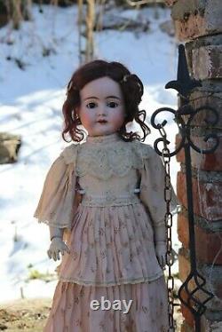 Very Rare Antique Doll By Rempel & Breitung, Sonneberg, Size 26 3/8in