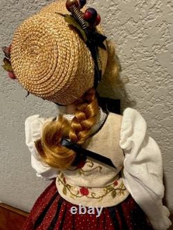 Very Rare Vtg Robert Tonner Mother Goose Doll 19 Porcelain Ltd Ed # 16/125 Sign