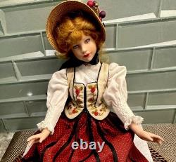 Very Rare Vtg Robert Tonner Mother Goose Doll 19 Porcelain Ltd Ed # 16/125 Sign