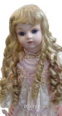 Victorian Style Doll Artist Doll Porcelain Limited Edition