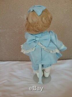 Vintage 10 googly flirty eye baby doll bisque porcelain AM Armand Marseille