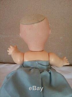 Vintage 10 googly flirty eye baby doll bisque porcelain AM Armand Marseille