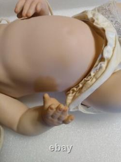 Vintage 100% Porcelain (Except Her Hair And Eyelashes) Doll 15 Long