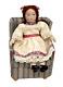 Vintage 112 Artisan Dollhouse Miniature Girl Doll Porcelain 4 Poseable