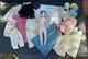 Vintage 12 Cloth China Doll Ruth Gibbs Godey Little Ladies Withclothing Usa Made