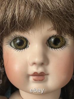 Vintage 12 Porcelain Reproduction of Antique French Jules Steiner A 9 Doll